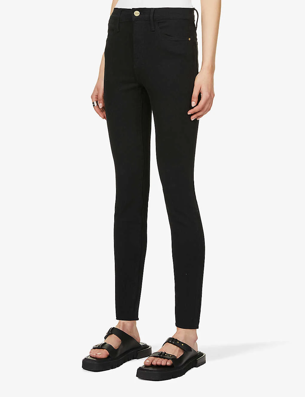 FRAME Le High Skinny High-rise Jeans - Image 3