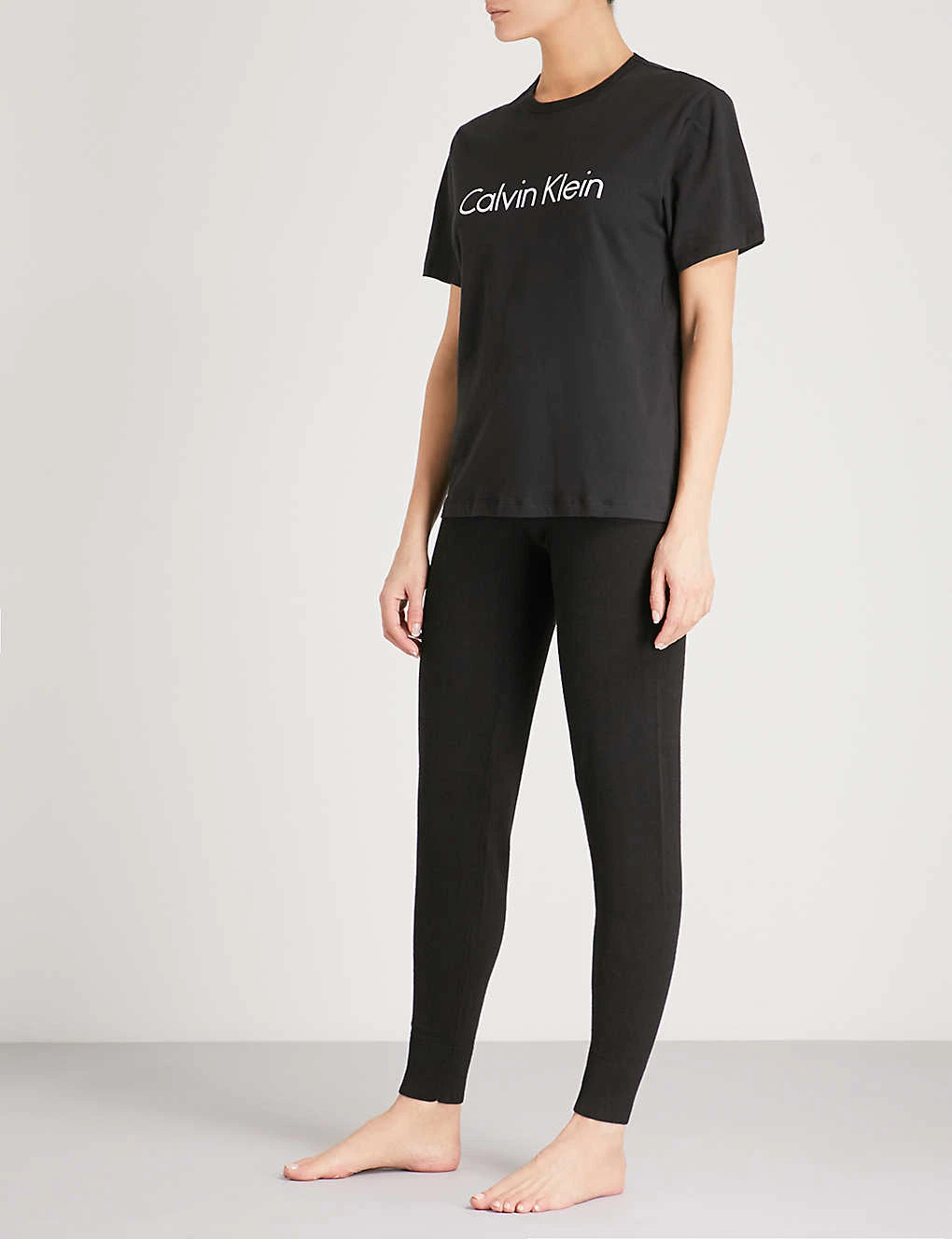 Calvin Klein Logo-print Cotton-jersey T-shirt - Image 3