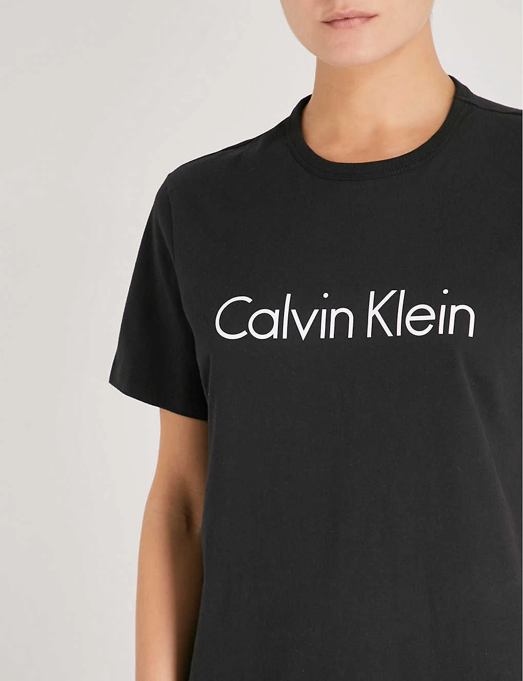 Calvin Klein Logo-print Cotton-jersey T-shirt - Image 6