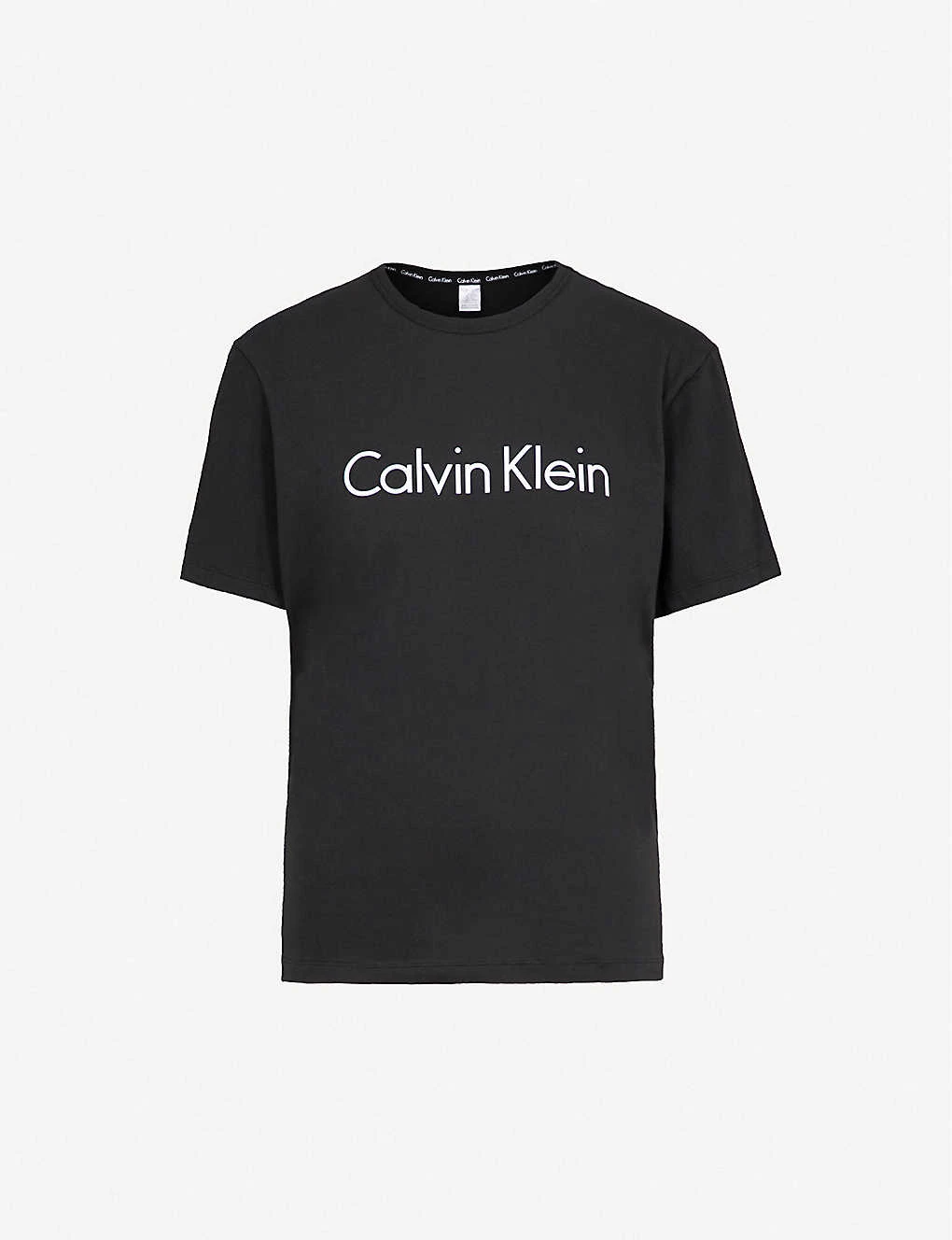 Calvin Klein Logo-print Cotton-jersey T-shirt