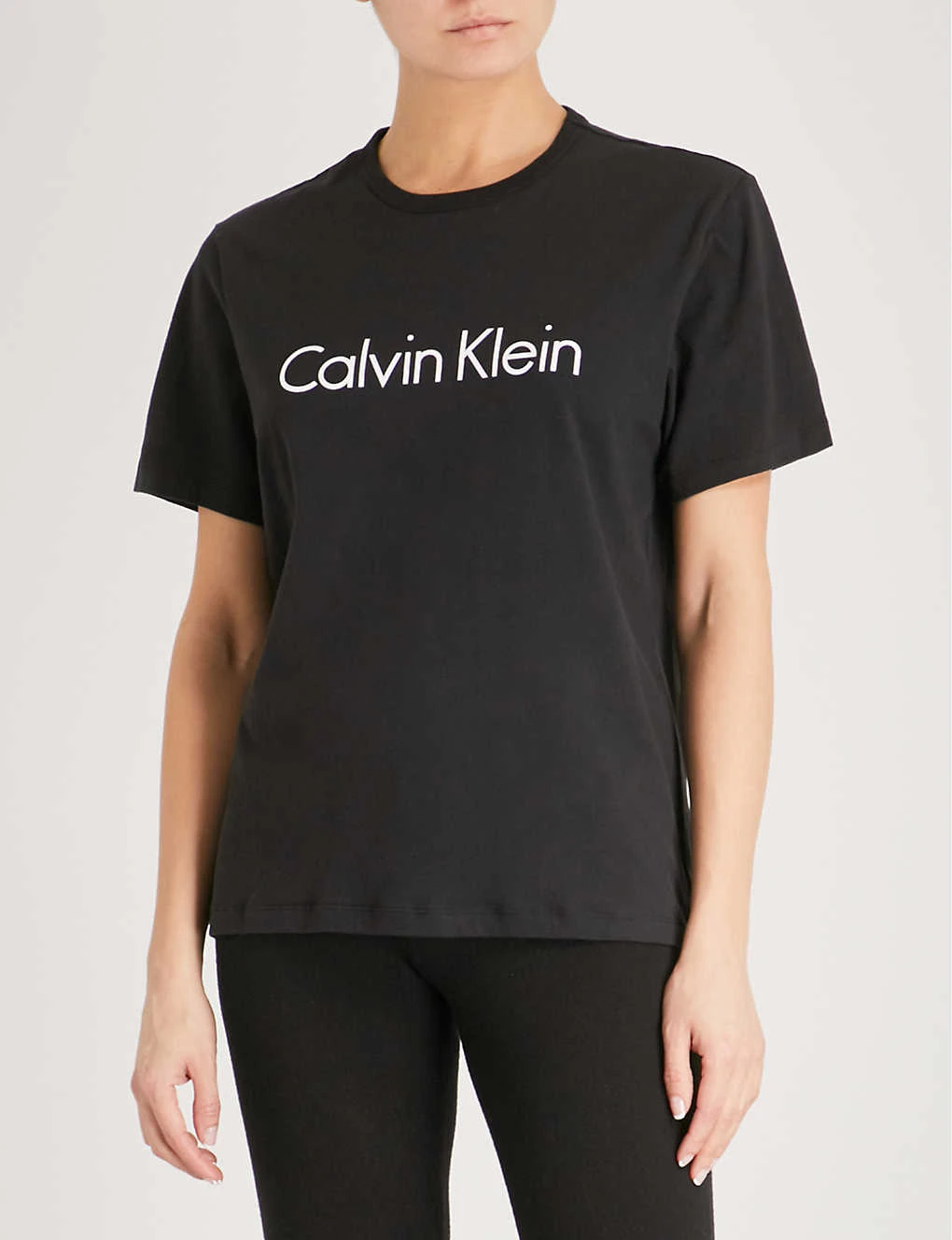 Calvin Klein Logo-print Cotton-jersey T-shirt - Image 2
