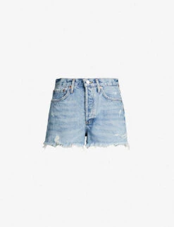 AGOLDE Parker Mid-rise Denim Shorts