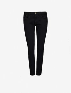 FRAME Le Garcon Straight-leg Mid-rise Stretch-denim Jeans
