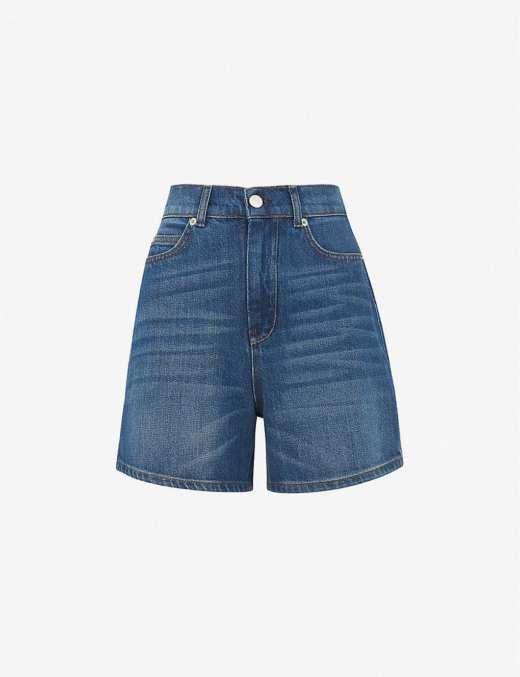 Whistles High-rise Denim Shorts