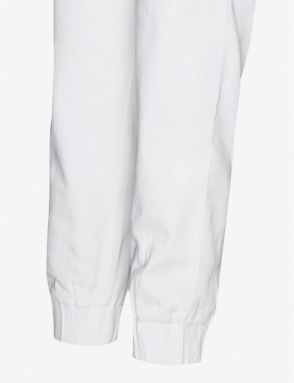 Easy Cropped High-rise Woven Jogging Bottoms - Image 3