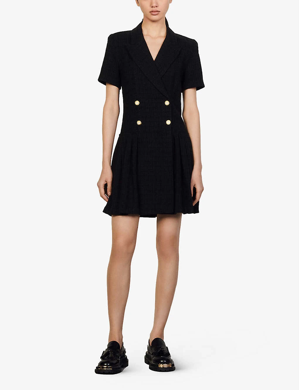 Sandro Rossa Cotton-blend Midi Dress - Image 2