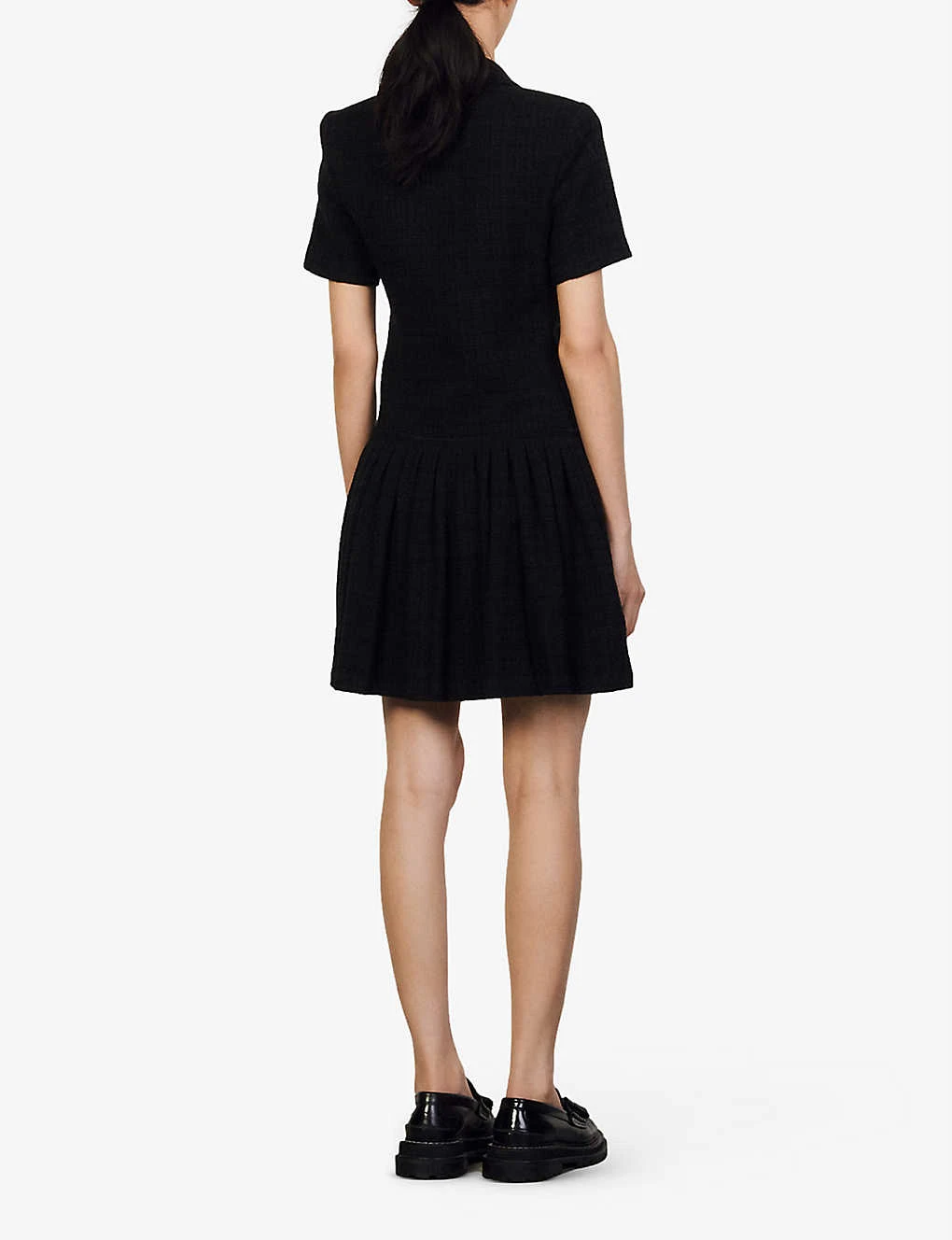 Sandro Rossa Cotton-blend Midi Dress - Image 4