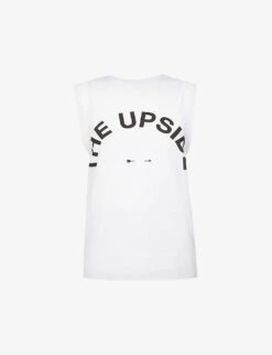 Muscle Logo-print Cotton-jersey Vest