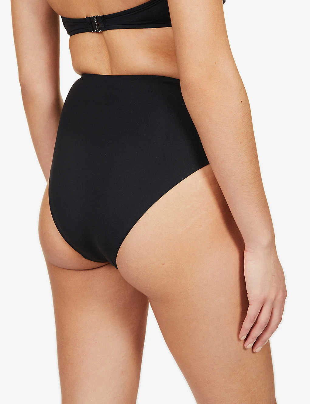 Seafolly Collective Wrap-detail High-rise Recycled Nylon-blend Bikini Bottoms - Image 4