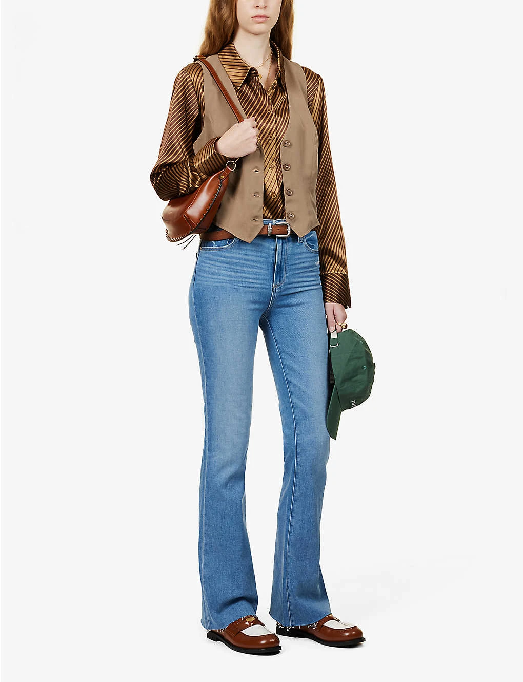 Paige Laurel Canyon Bootcut High-rise Stretch-denim Jeans - Image 2