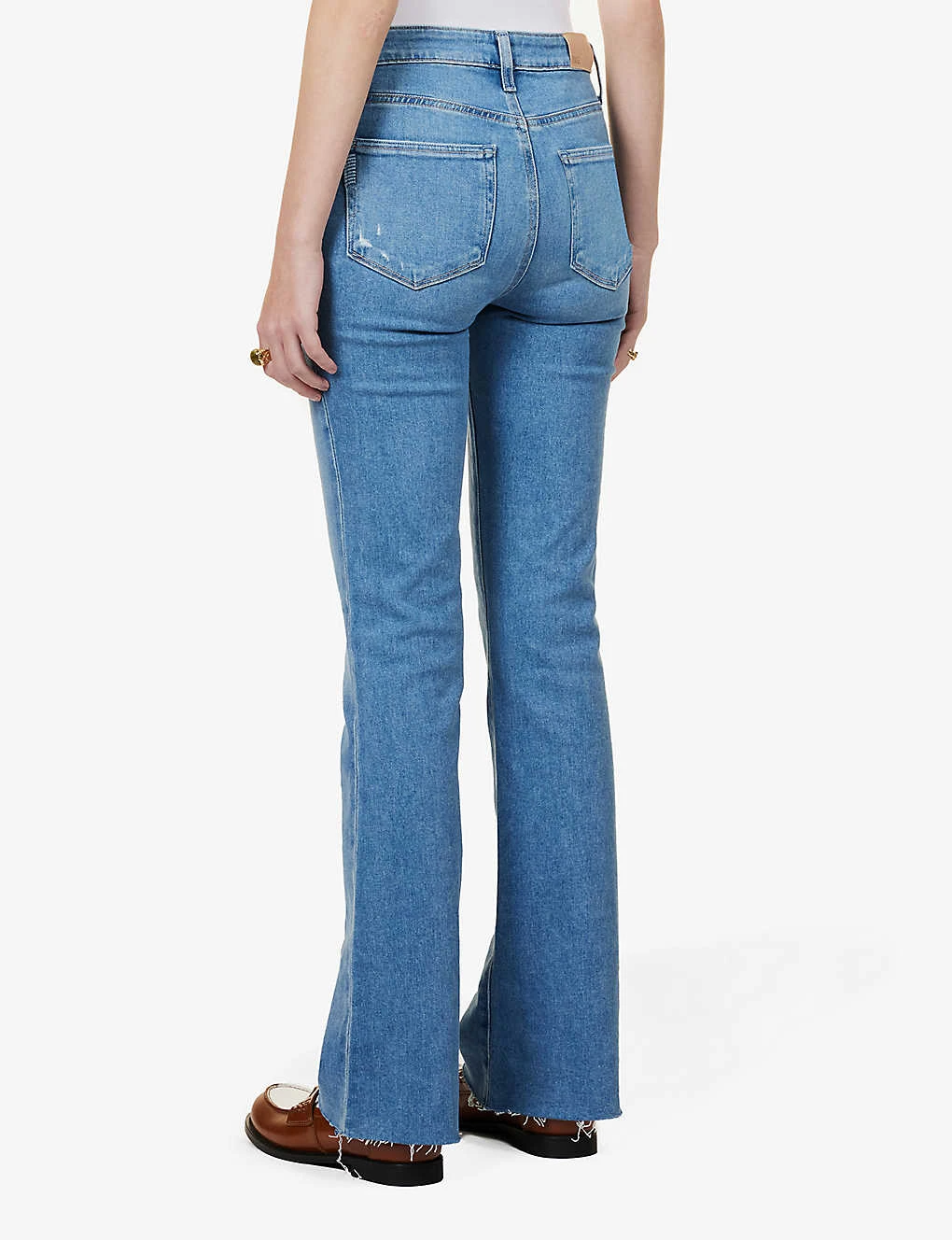Paige Laurel Canyon Bootcut High-rise Stretch-denim Jeans - Image 4