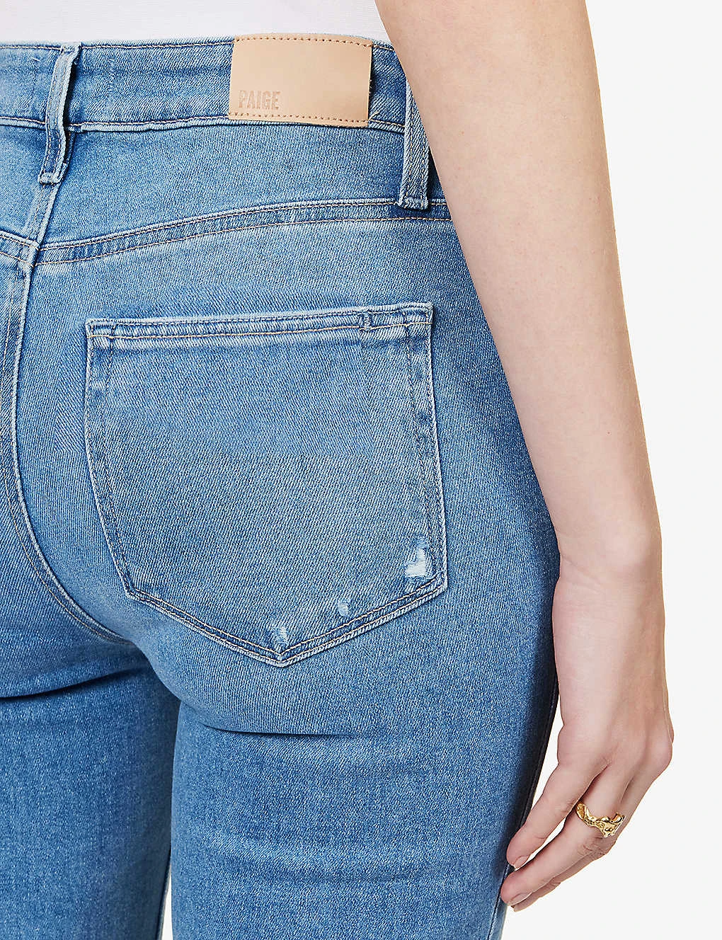 Paige Laurel Canyon Bootcut High-rise Stretch-denim Jeans - Image 6