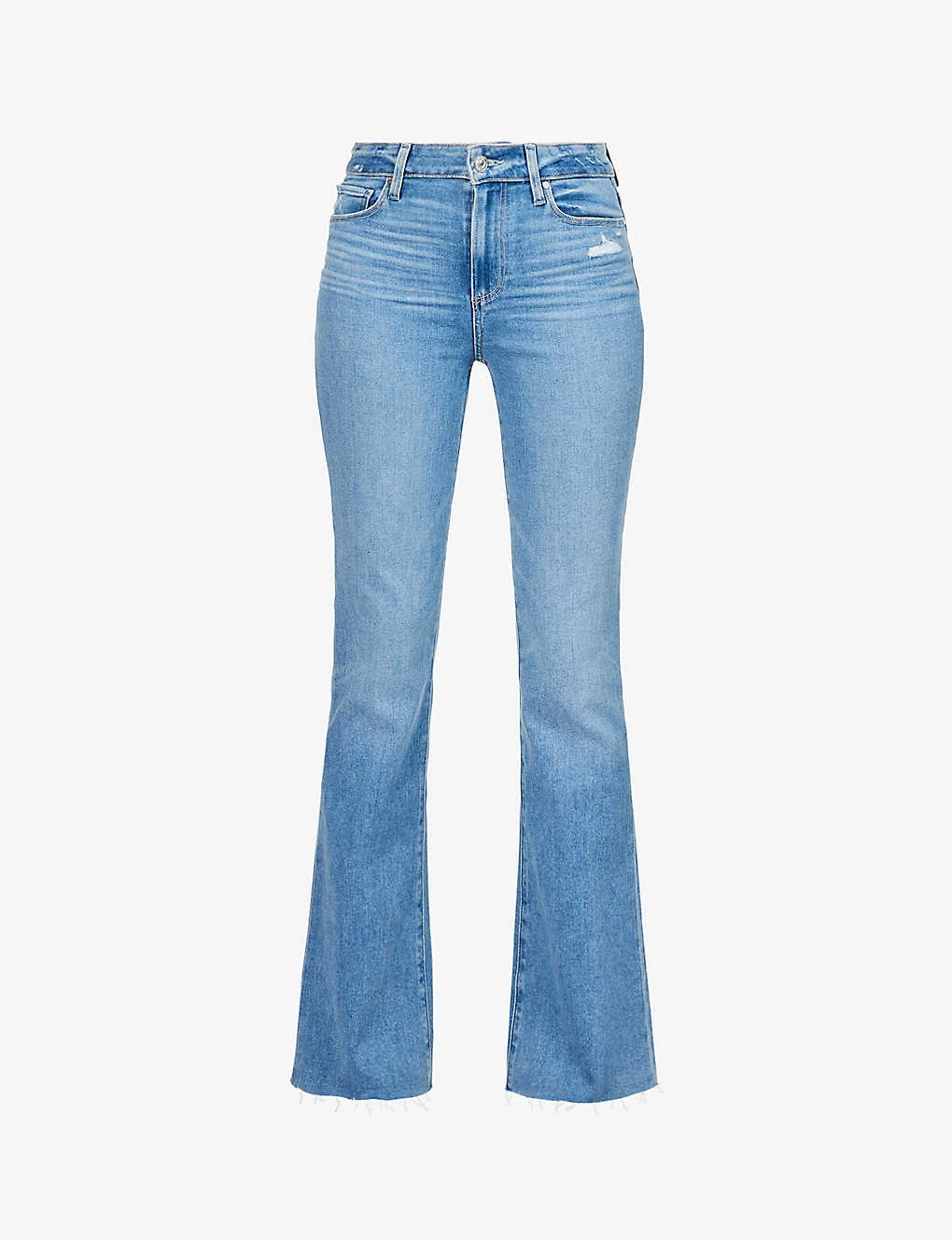 Paige Laurel Canyon Bootcut High-rise Stretch-denim Jeans