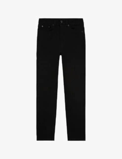 THE KOOPLES Slim-fit Cropped High-rise Stretch-denim Jeans