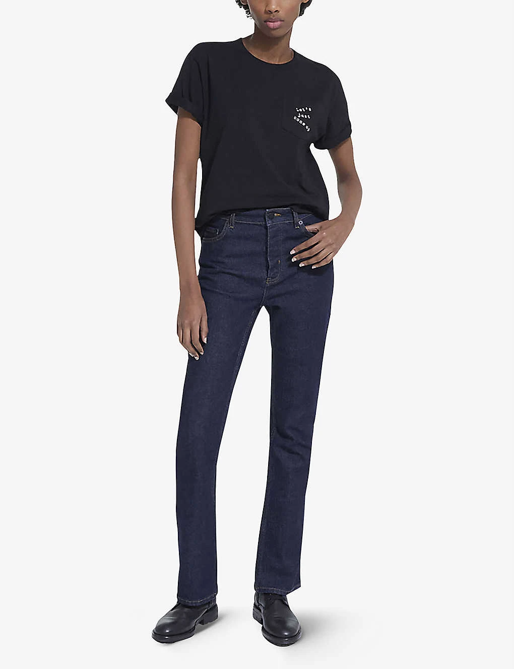 THE KOOPLES Bootcut High-rise Stretch-denim Jeans - Image 2