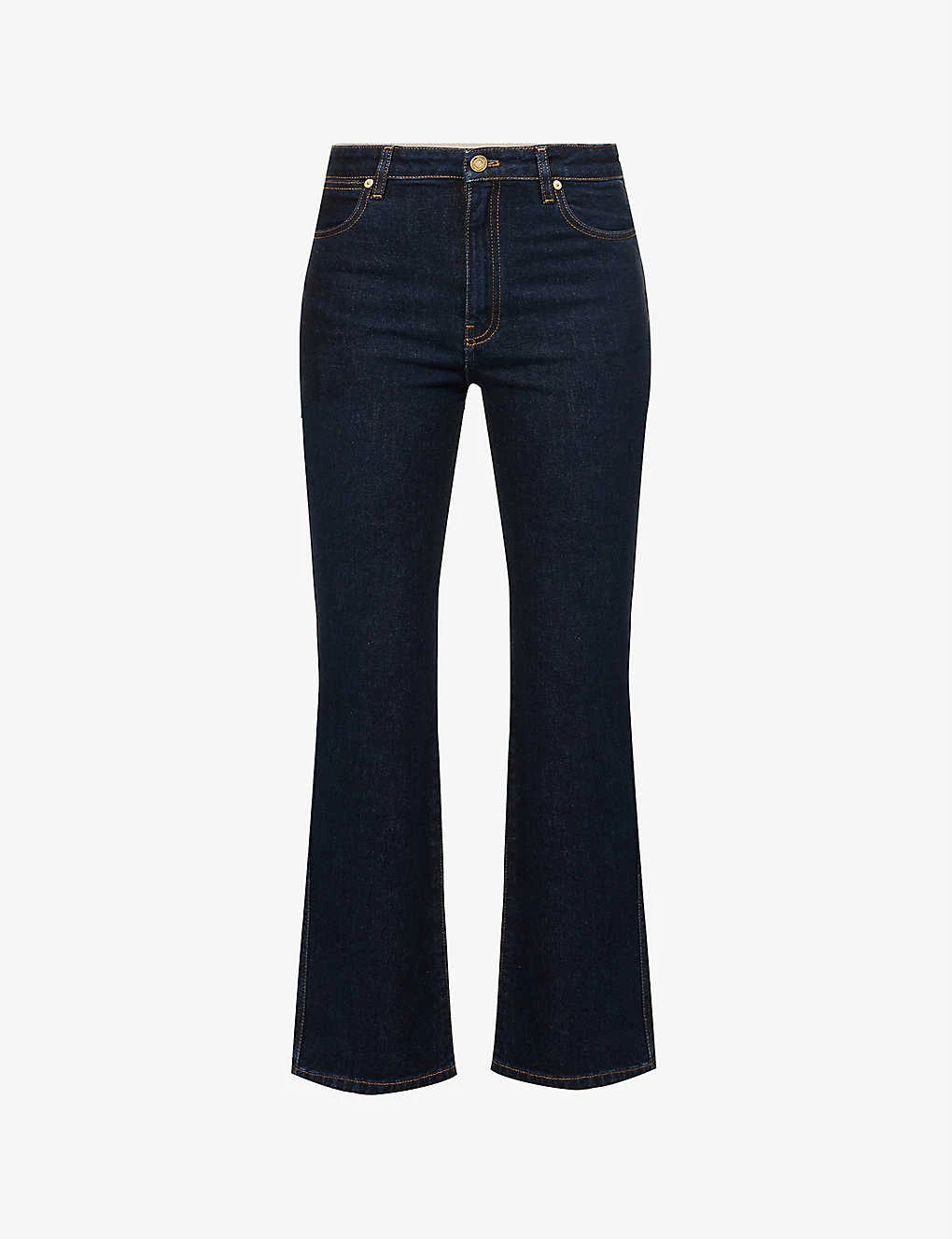 Joseph Duke Flared Cropped Stretch-cotton Jeans