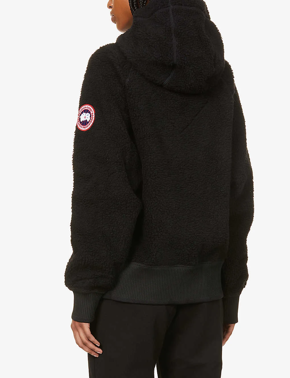 Canada Goose Simcoe Brand-patch Recycled Wool-blend Hoody - Image 4