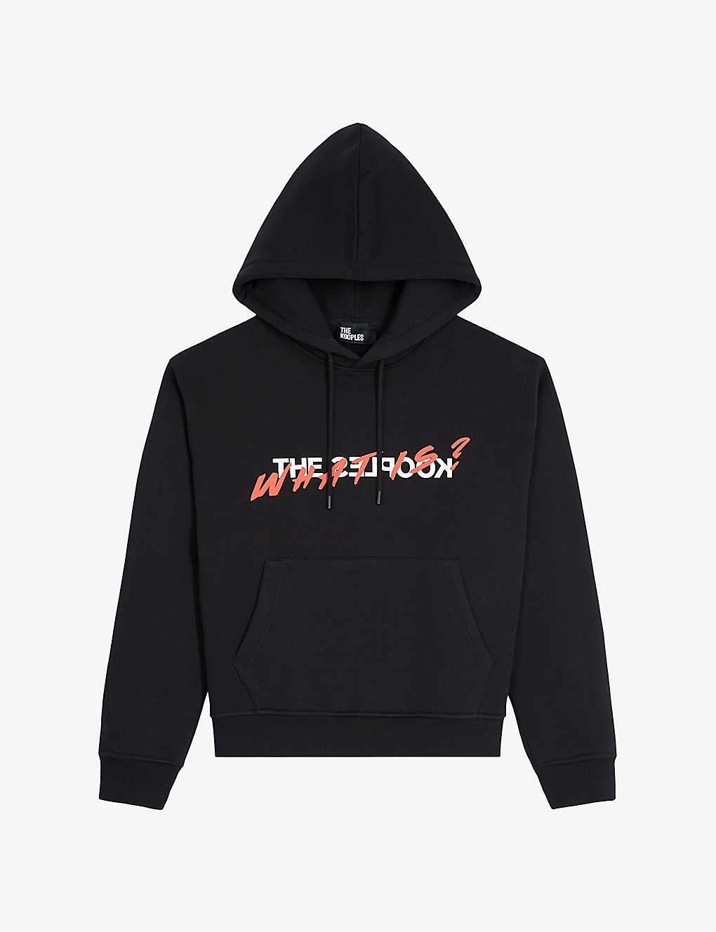 THE KOOPLES Logo-print Cotton Hoody