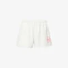 Sporty & Rich X Prince Disco Cotton-jersey Shorts