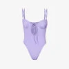 Cannes Cut-out Stretch-woven Swimsuit