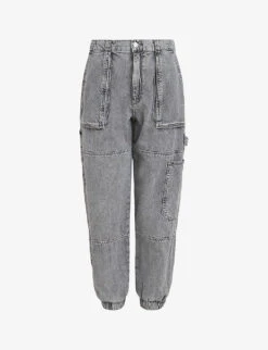 AllSaints Mila Straight-leg High-rise Jogger Jeans
