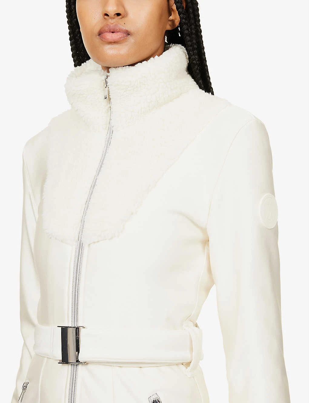 Sherpa Slim-fit Stretch-woven Jumpsuit - Image 5