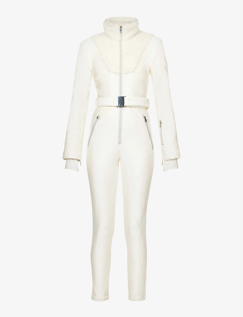 Sherpa Slim-fit Stretch-woven Jumpsuit