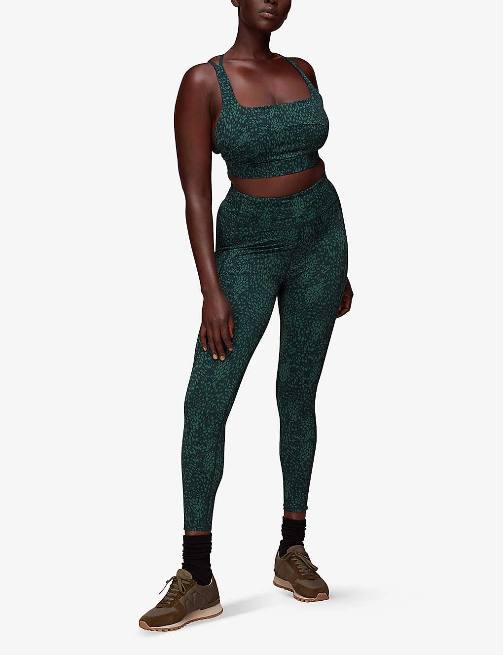 Whistles Animal-print Recycled-nylon Leggings - Image 2