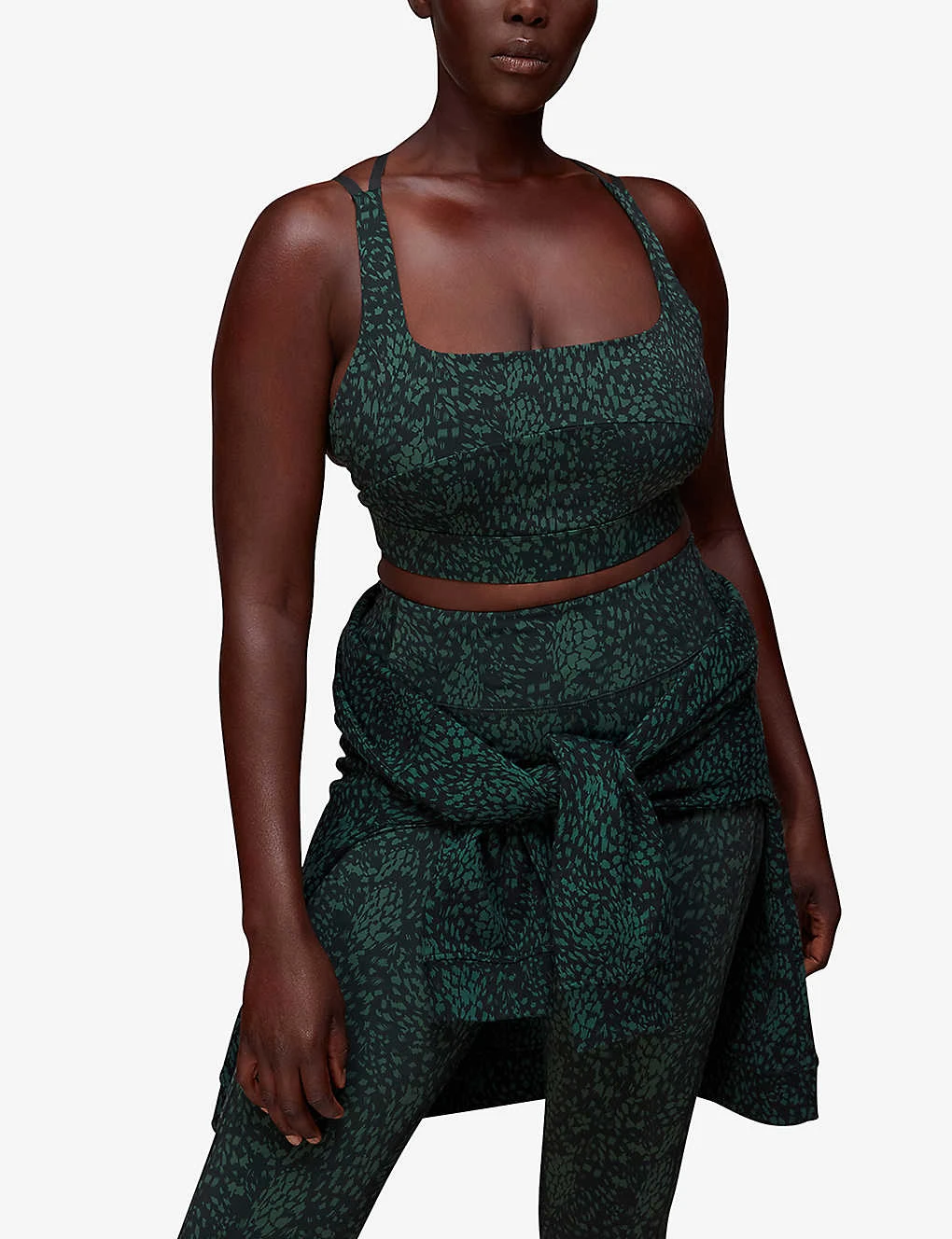 Whistles Animal-print Recycled-nylon Leggings - Image 5