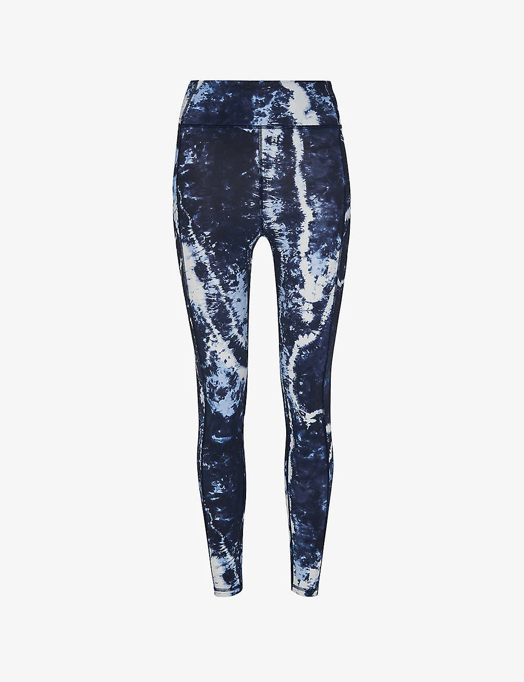 Whistles Tie Dye-print High-rise Stretch Recycled-nylon Leggings
