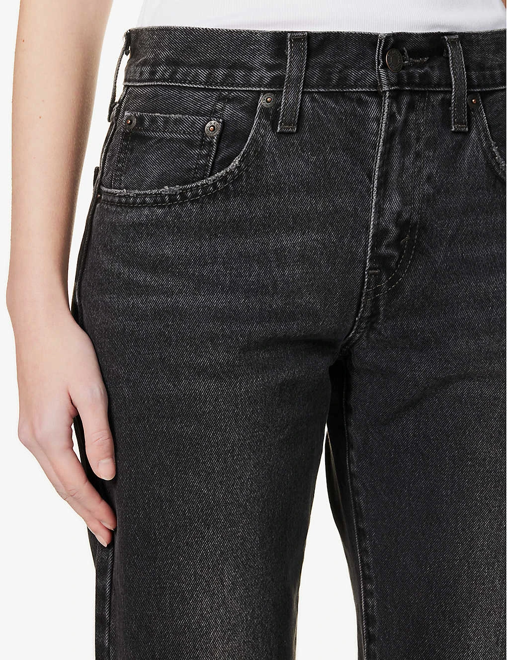 Levis Middy Straight-leg Mid-rise Jeans - Image 5