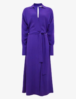 Reiss Cecily Wrap Woven Midi Dress