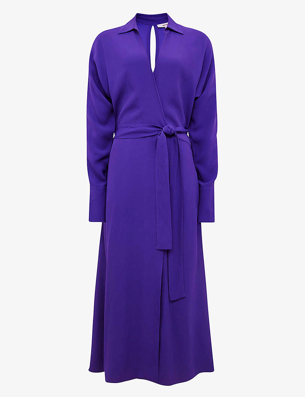 Reiss Cecily Wrap Woven Midi Dress