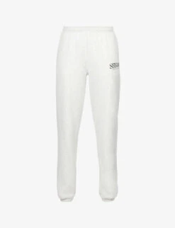 Upper East Side Logo-print Cotton-jersey Jogging Bottoms