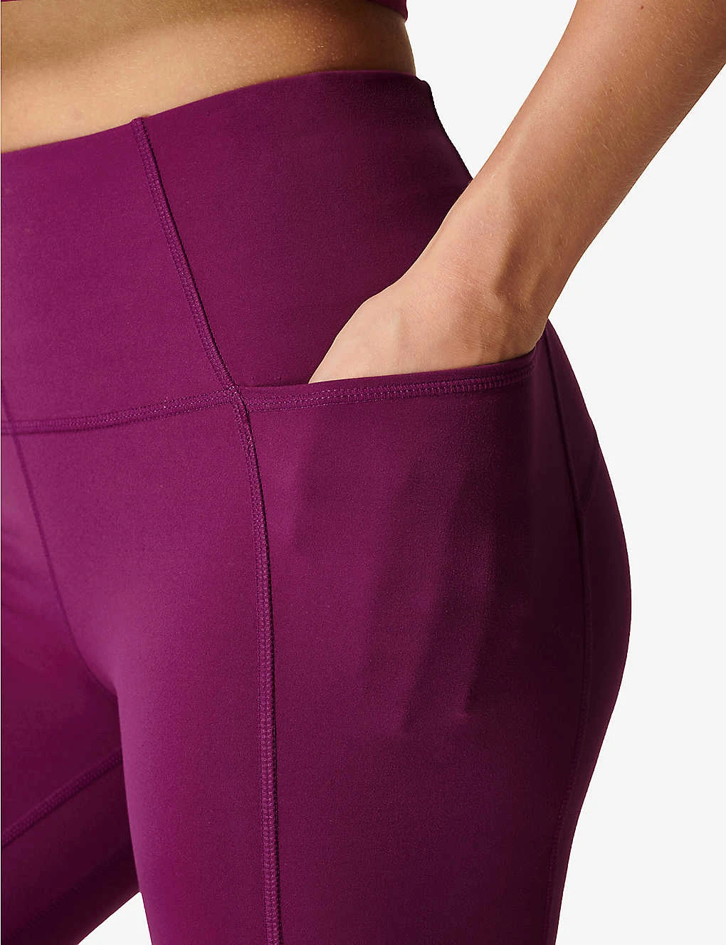 Sweaty Betty Flared Super High-rise Stretch-woven Yoga Trousers - Image 5