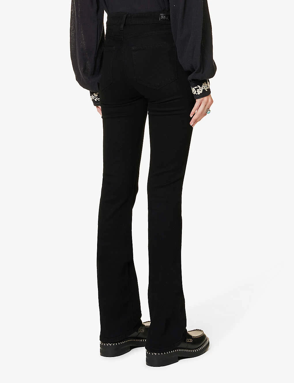 Paige Manhattan Boot Slim-fit High-rise Jeans - Image 4