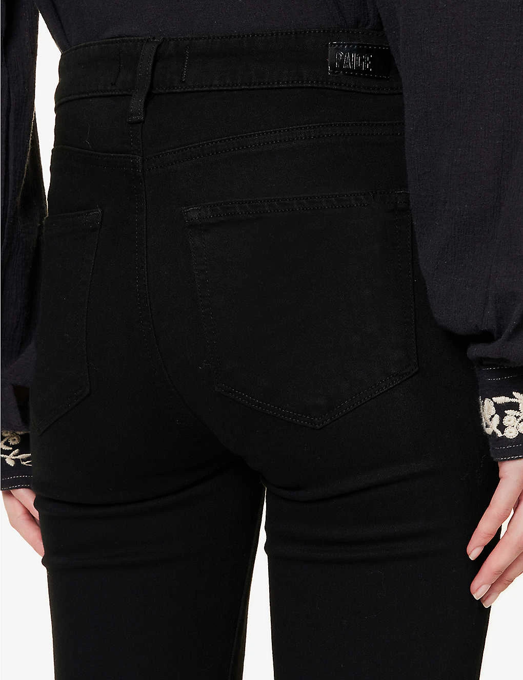 Paige Manhattan Boot Slim-fit High-rise Jeans - Image 6