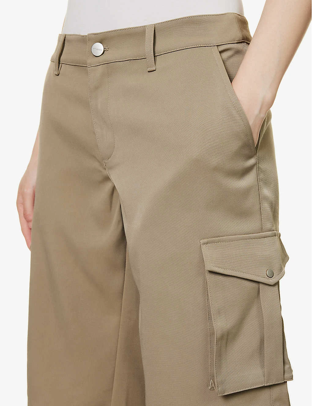 Dune Flap-pocket Stretch-woven Shorts - Image 5