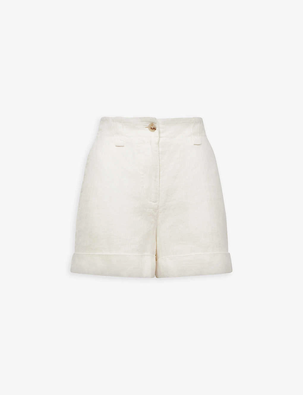 Reiss Demi Patch-pocket Linen Shorts