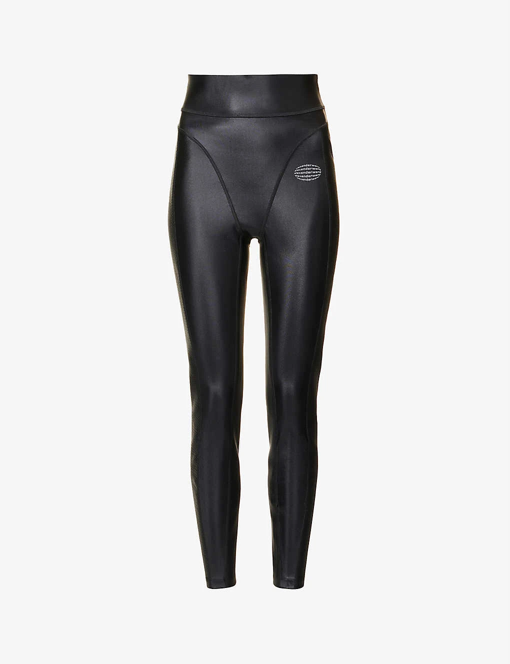 ALEXANDER WANG Panelled Slim-fit Stretch-woven Leggings