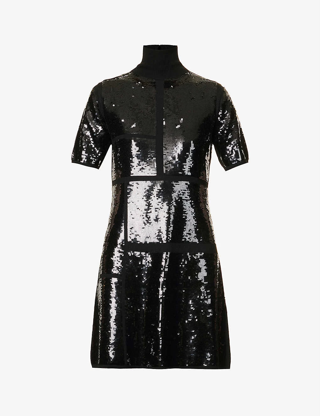 Joseph Sequin-embellished Knitted Mini Dress