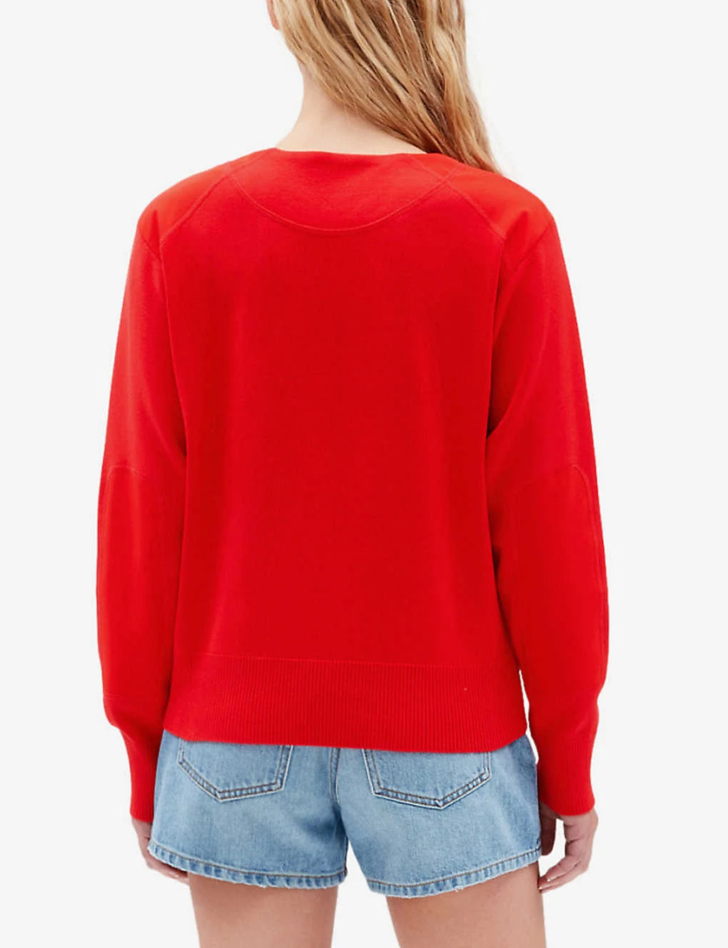 CLAUDIE PIERLOT Myred Logo-embroidered Cotton Jumper - Image 4