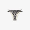 Reiss Eliza Zebra-print High-leg Bikini Bottoms