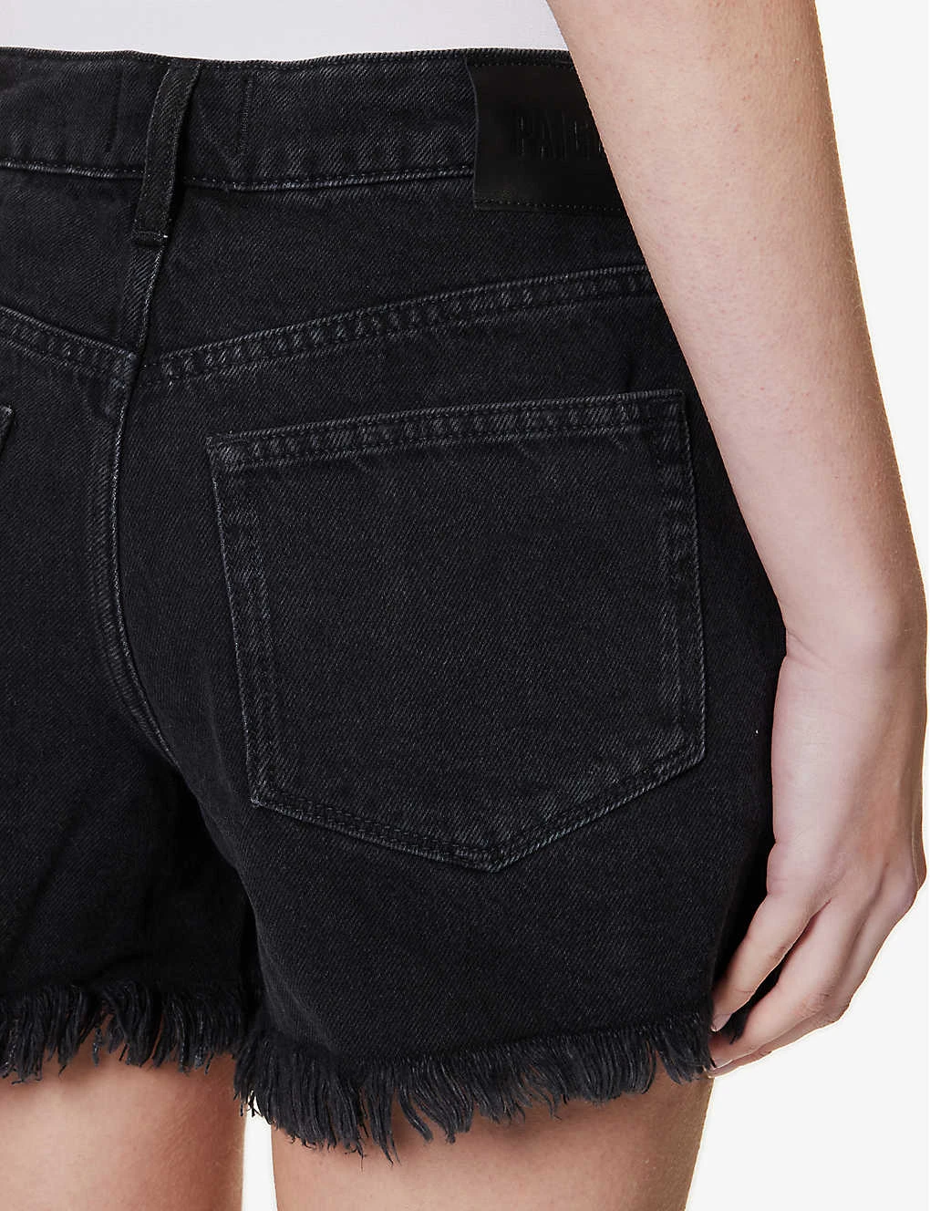 Paige Noella High-rise Denim Shorts - Image 6