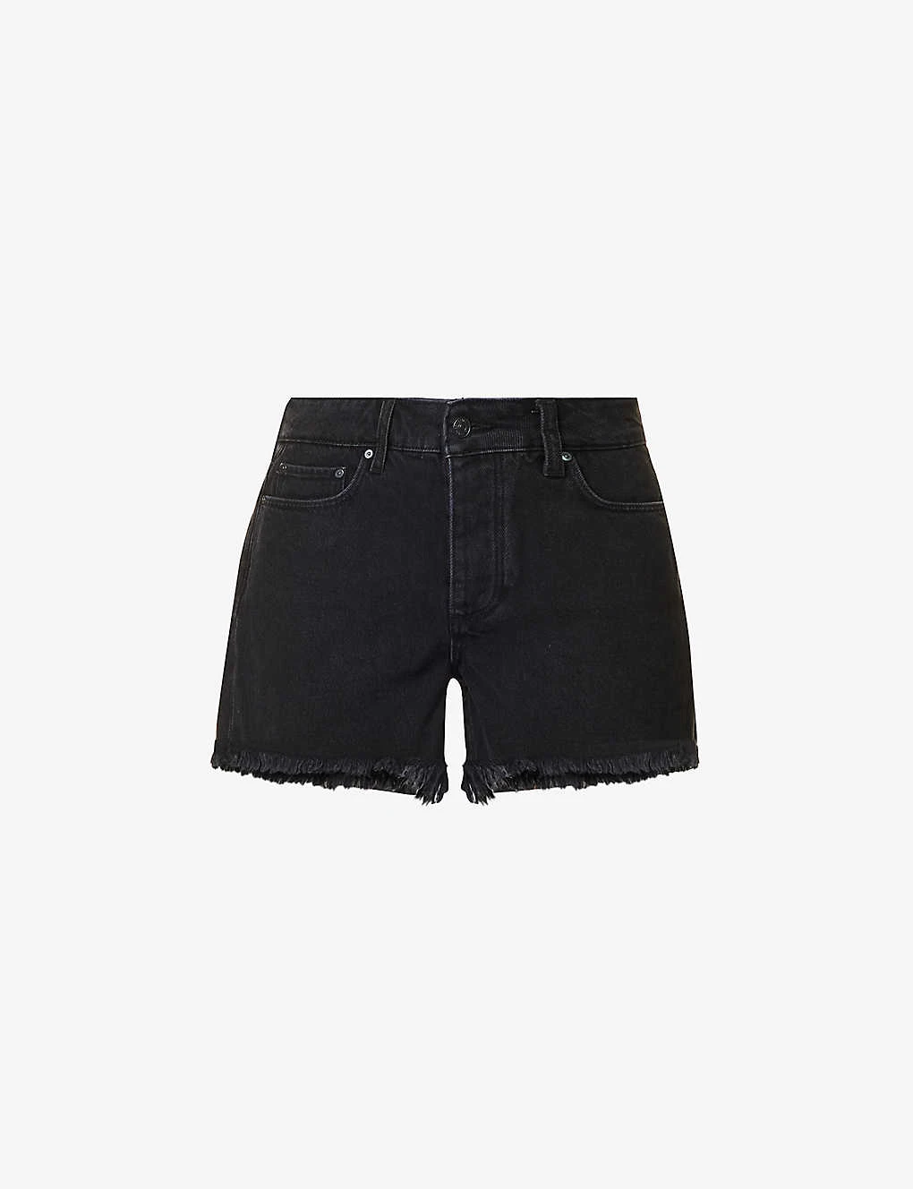 Paige Noella High-rise Denim Shorts