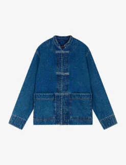 Soeur Utrecht High-neck Denim Jacket