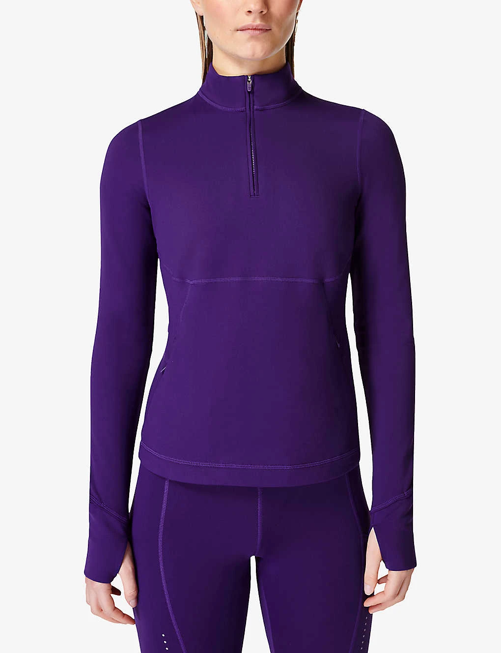 Sweaty Betty Therma Boost Stretch Recycled-polyester Running Top - Image 3