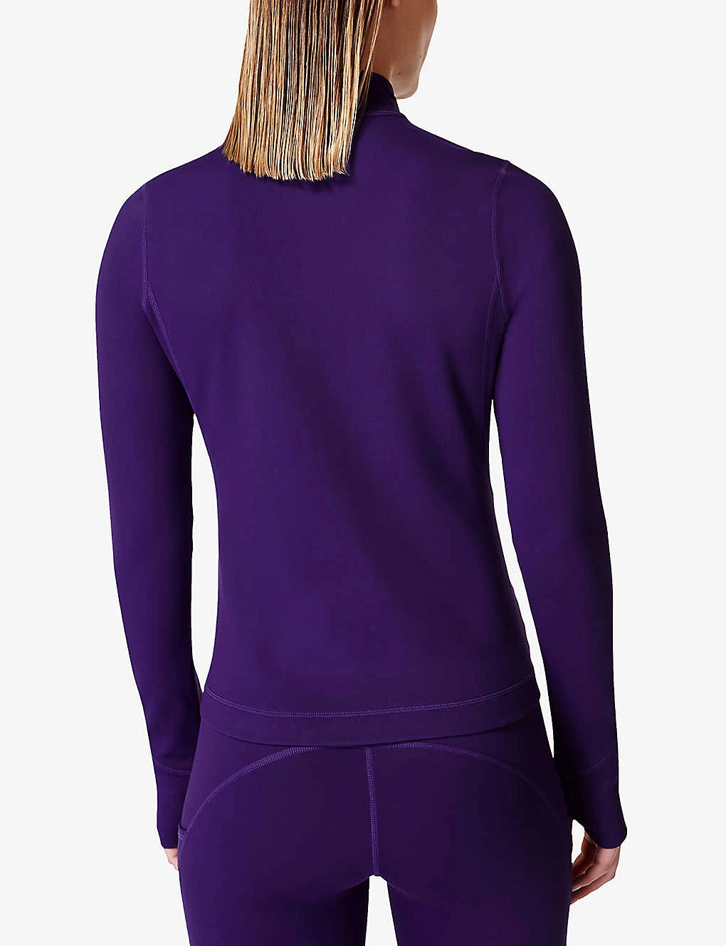 Sweaty Betty Therma Boost Stretch Recycled-polyester Running Top - Image 4