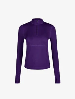 Sweaty Betty Therma Boost Stretch Recycled-polyester Running Top