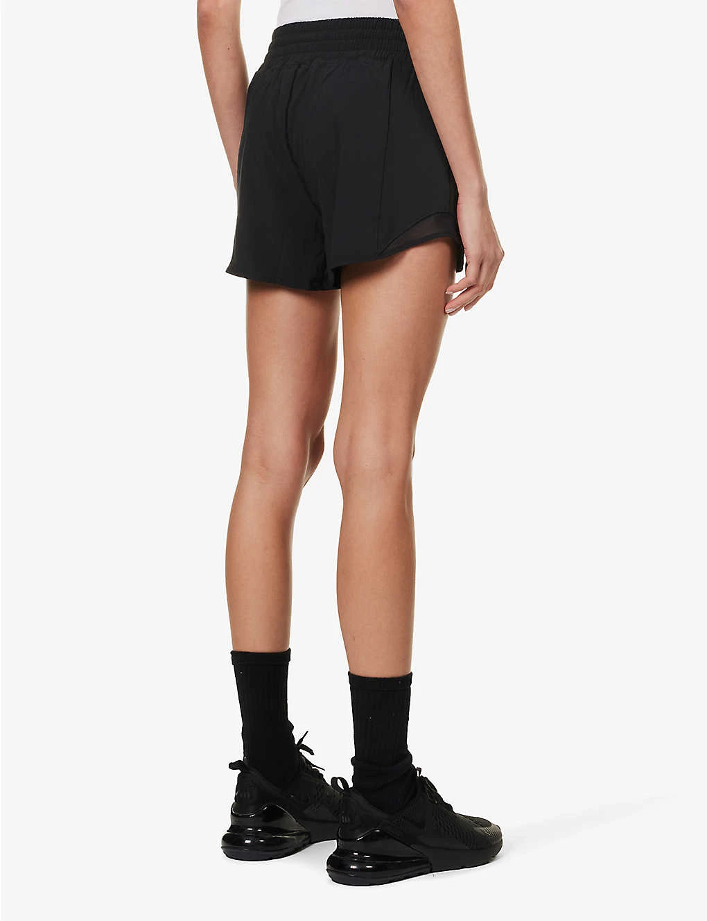 Lululemon Hotty Hot 4โ High-rise Regular-fit Stretch-recycled Polyester Shorts - Image 4